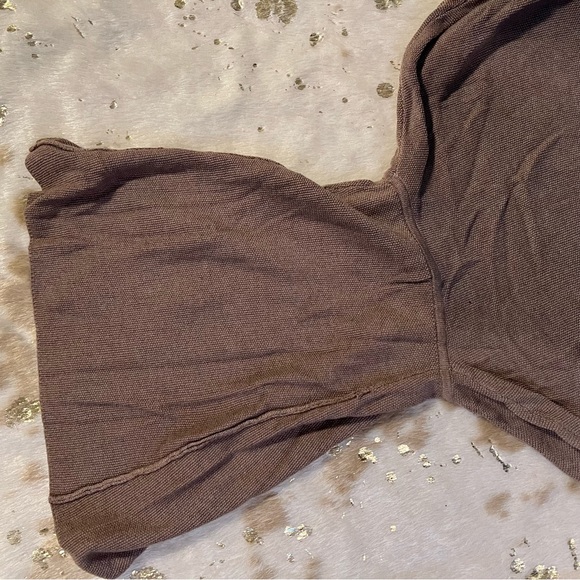 NWT Joie S Melantha Loose Cowl Neck Brown Oversized Sweater - Picture 5 of 6